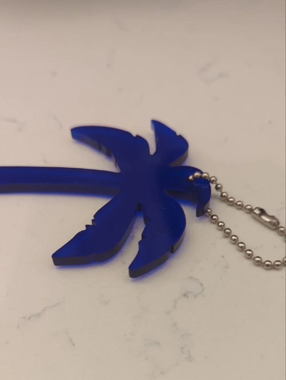 Gucci Royal Blue Palm Tree Bag Charm